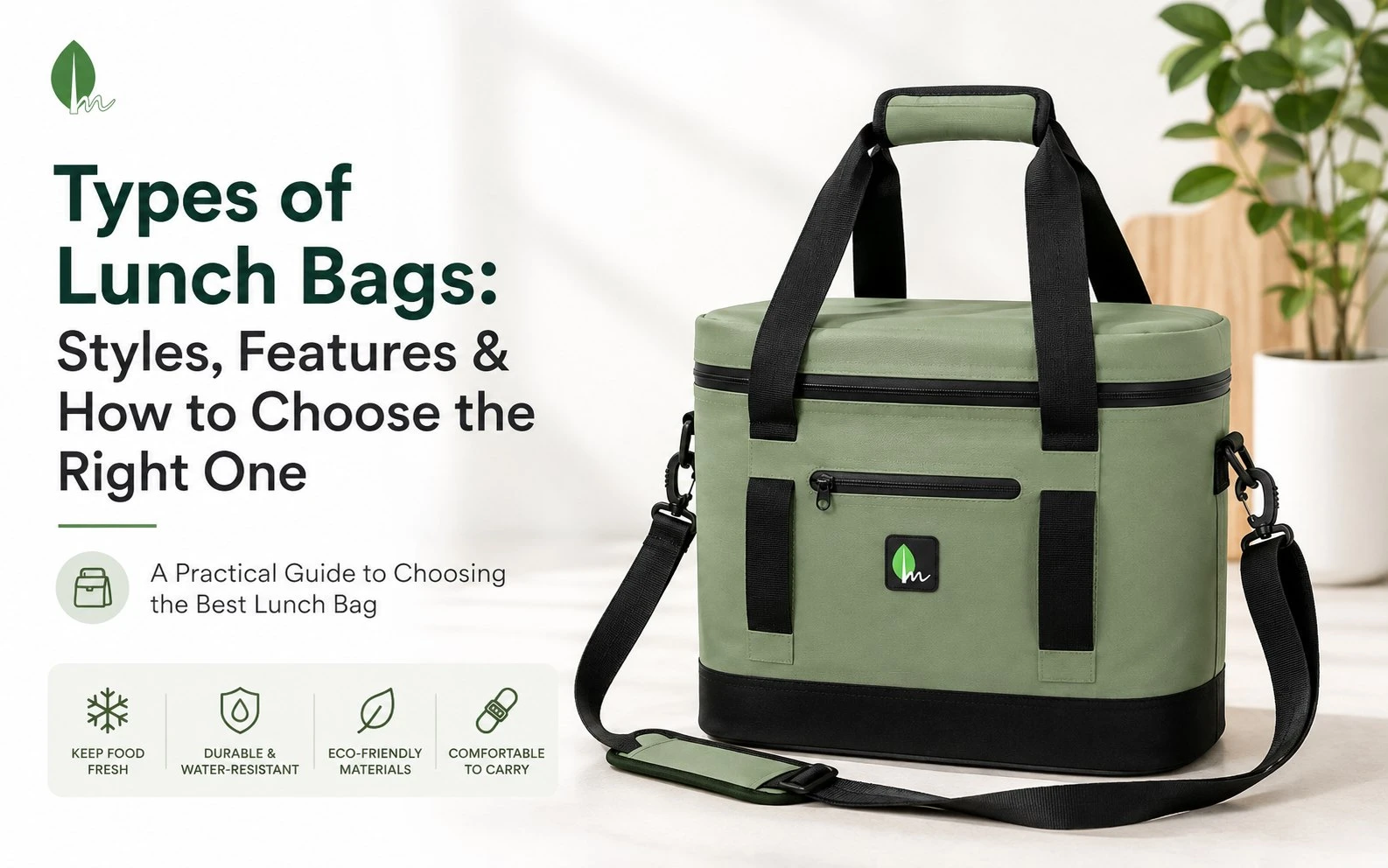 Types of Lunch Bags: Styles, Features & How to Choose the Right One Types of Lunch Bags: Styles, Features & How to Choose the Right One